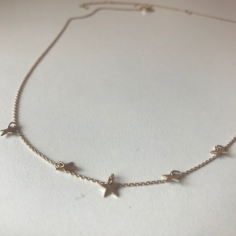 Star Choker with multiple adjustment lengths